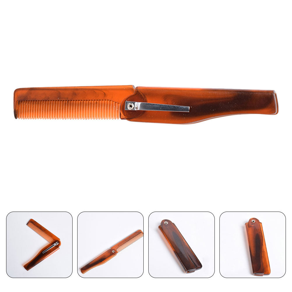 Grooming Men'S Hair - Peigne à cheveux pliable pour hommes,