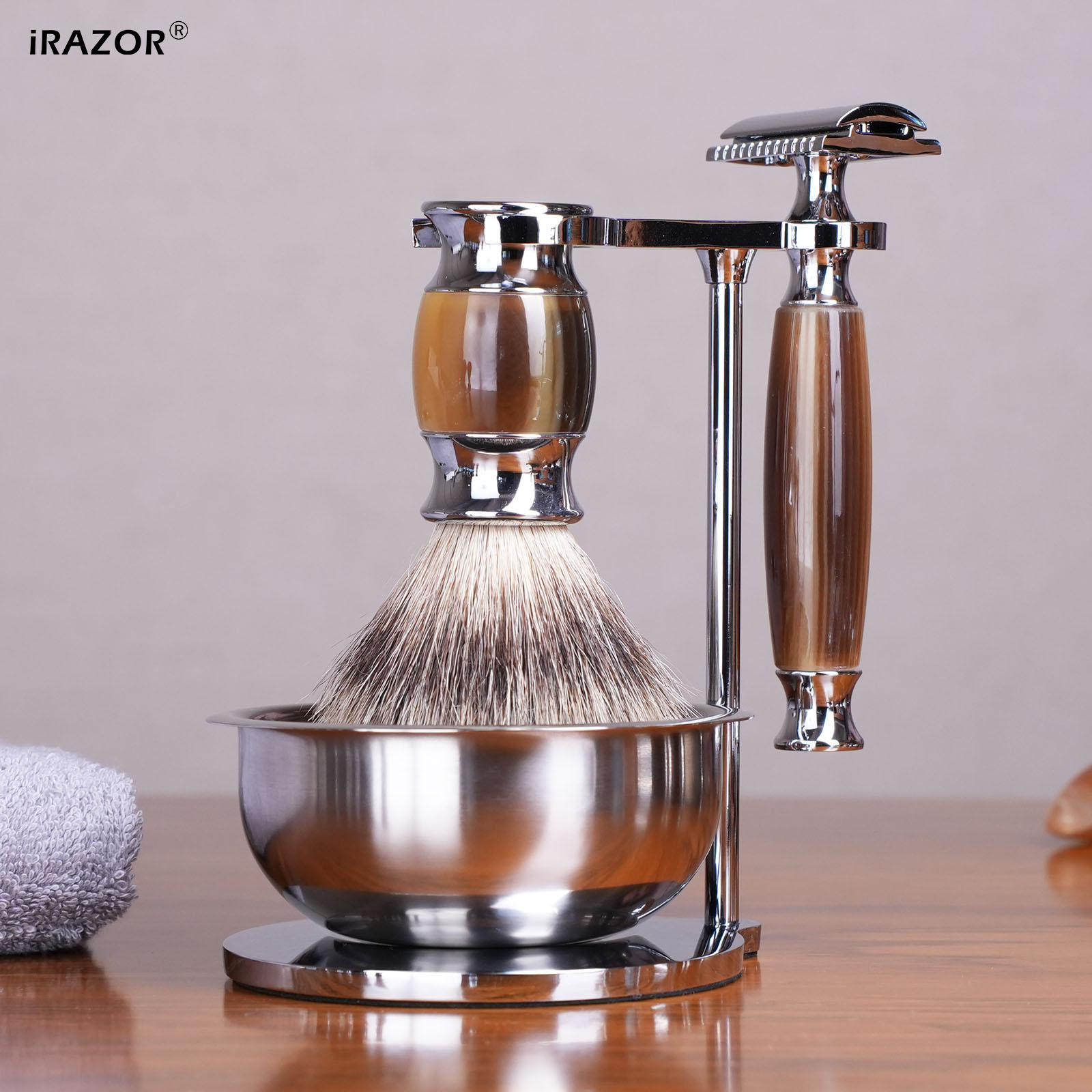 Men'S Grooming Barbershop - iRAZOR – Ensemble de rasage de
