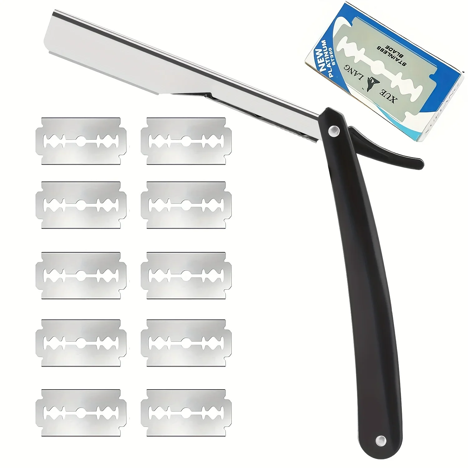 Men'S Grooming Barbershop - Rasoir manuel vintage pour homme –