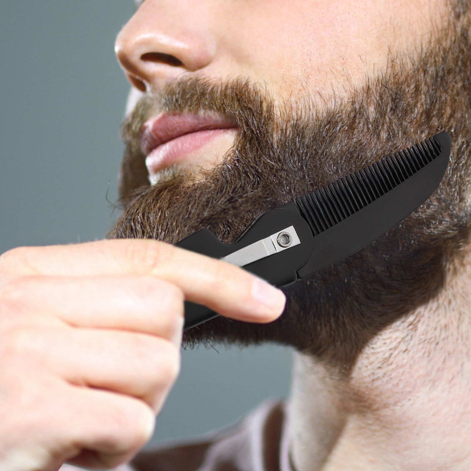 Lot de 4 peignes à barbe pliab - Grooming Men'S Hair avis et prix