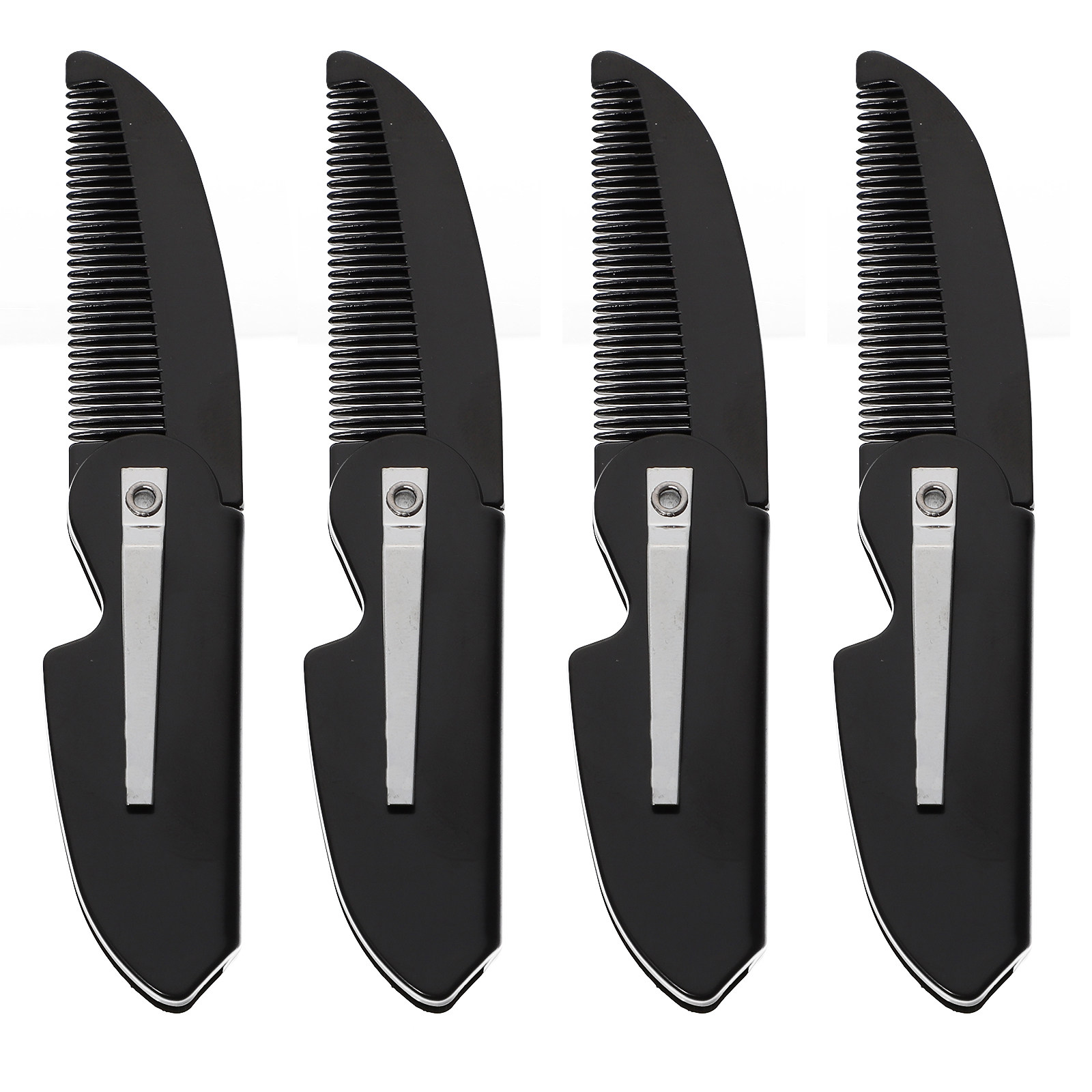 Lot de 4 peignes à barbe pliab - Grooming Men'S Hair avis et prix