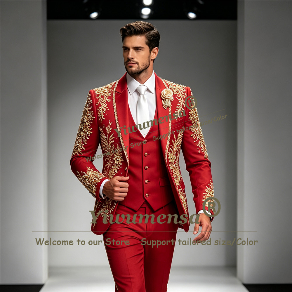 Costume de luxe pour homme ave - Men Grooming Outfit avis et prix