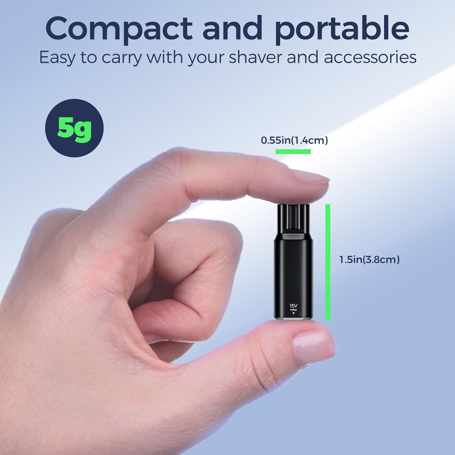 Adaptateur de charge Type-C 15 - Men'S Grooming Trimmer avis et prix