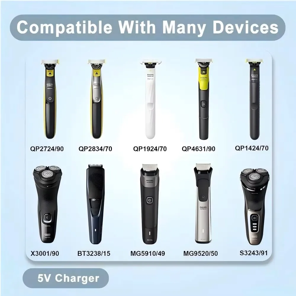Adaptateur de rasoir USB Type  - Men'S Grooming Trimmer avis et prix