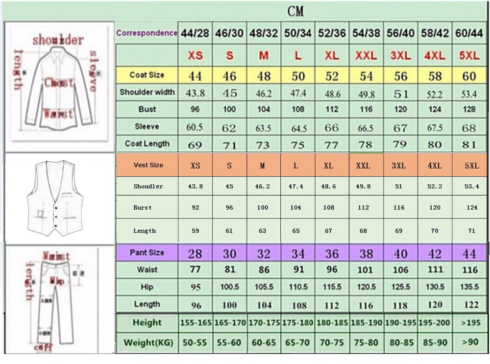 Costume pour hommes, col doré, - Men Grooming Outfit avis et prix