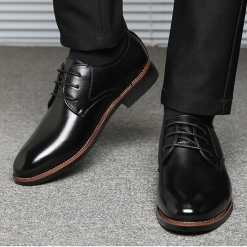 Chaussures en cuir pour hommes - Men Grooming Outfit avis et prix