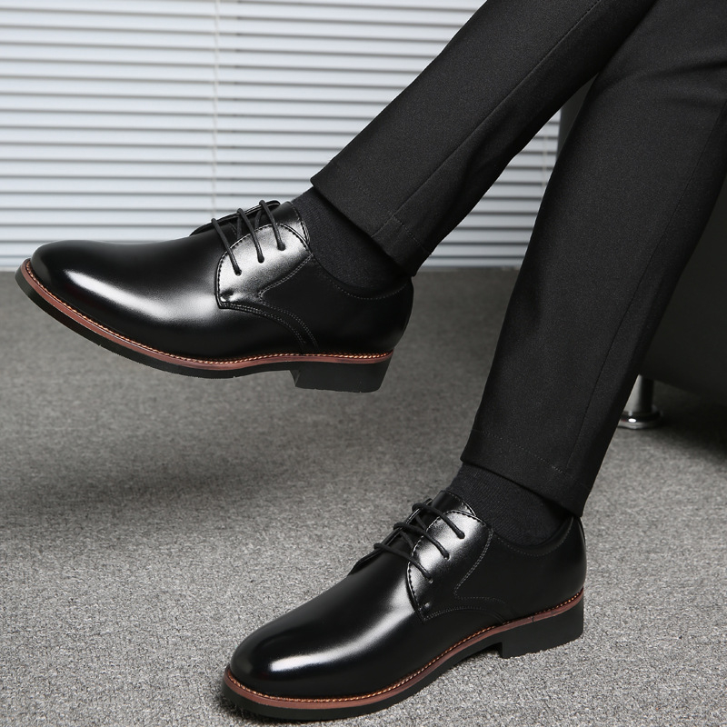 Chaussures en cuir pour hommes - Men Grooming Outfit avis et prix