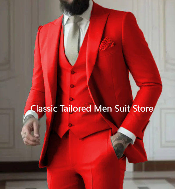 Costumes 3 pièces coupe cintré - Men Grooming Outfit avis et prix