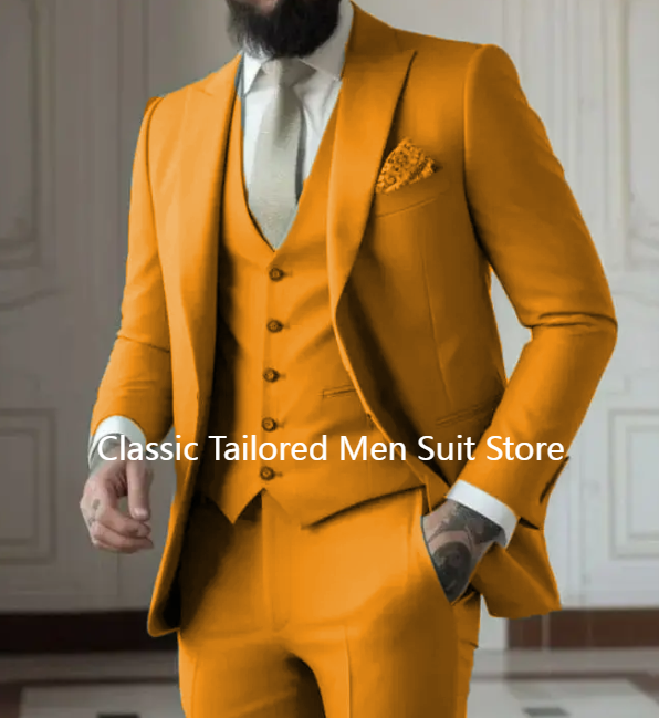 Costumes 3 pièces coupe cintré - Men Grooming Outfit avis et prix