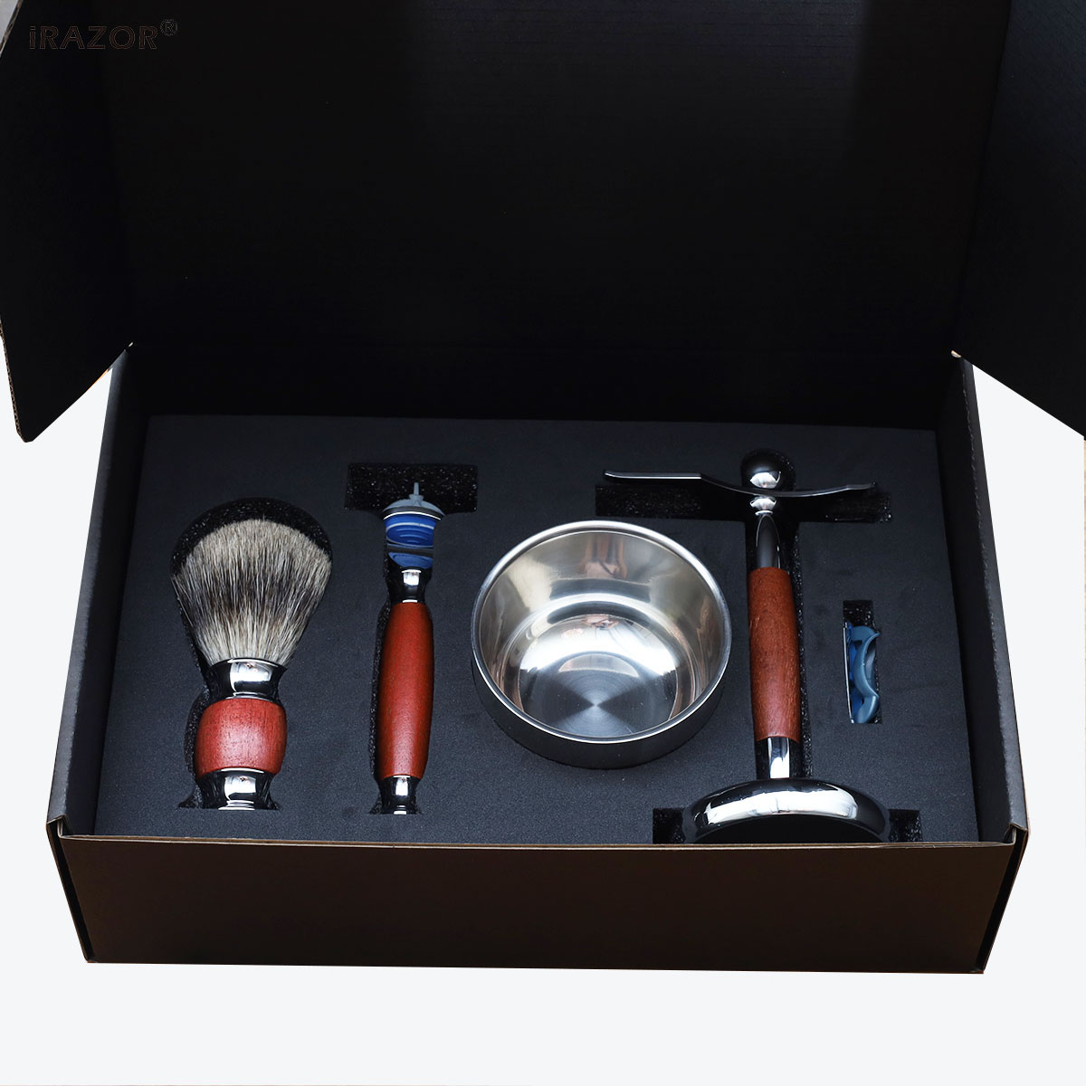 Kit de rasage de luxe iRAZOR p - Men'S Grooming Gift Box avis et prix