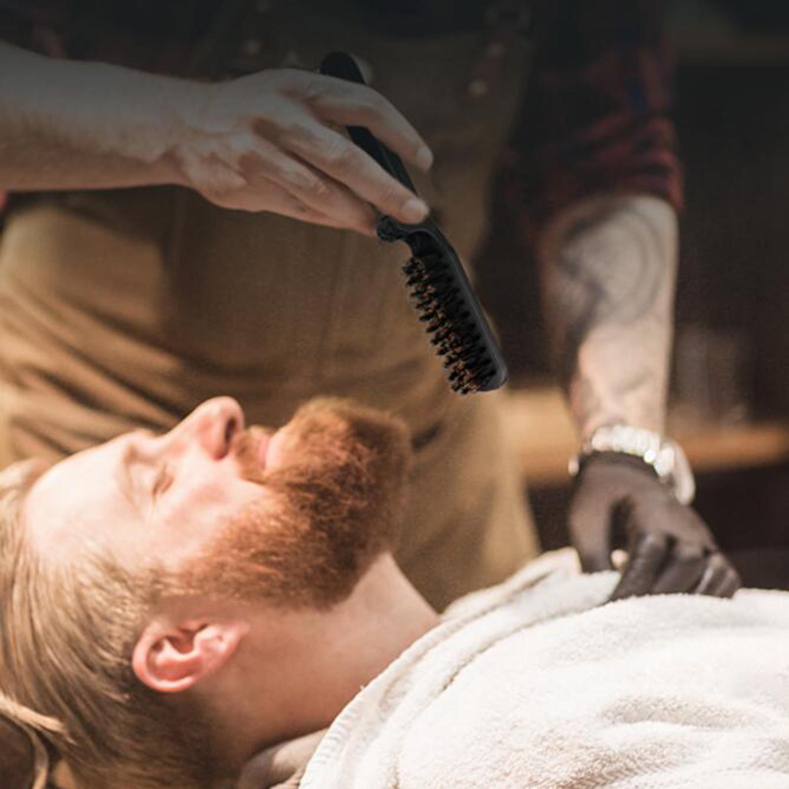 Brosse à barbe noire élégante  - Men'S Grooming Barbershop avis et prix